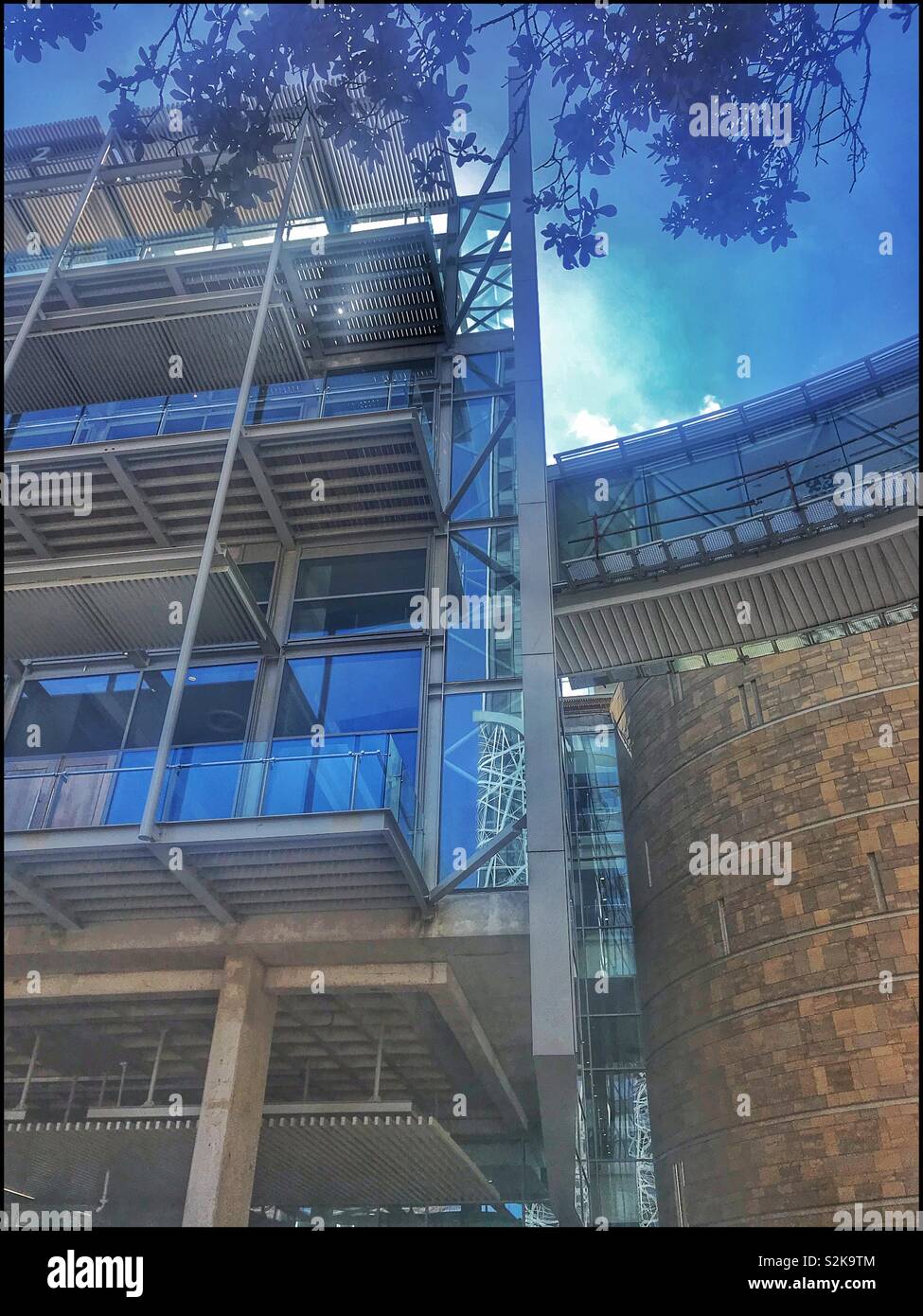 CTICC 2, Vorland, Kapstadt, Südafrika. - Smartphone-aufgenommenes Stockfoto