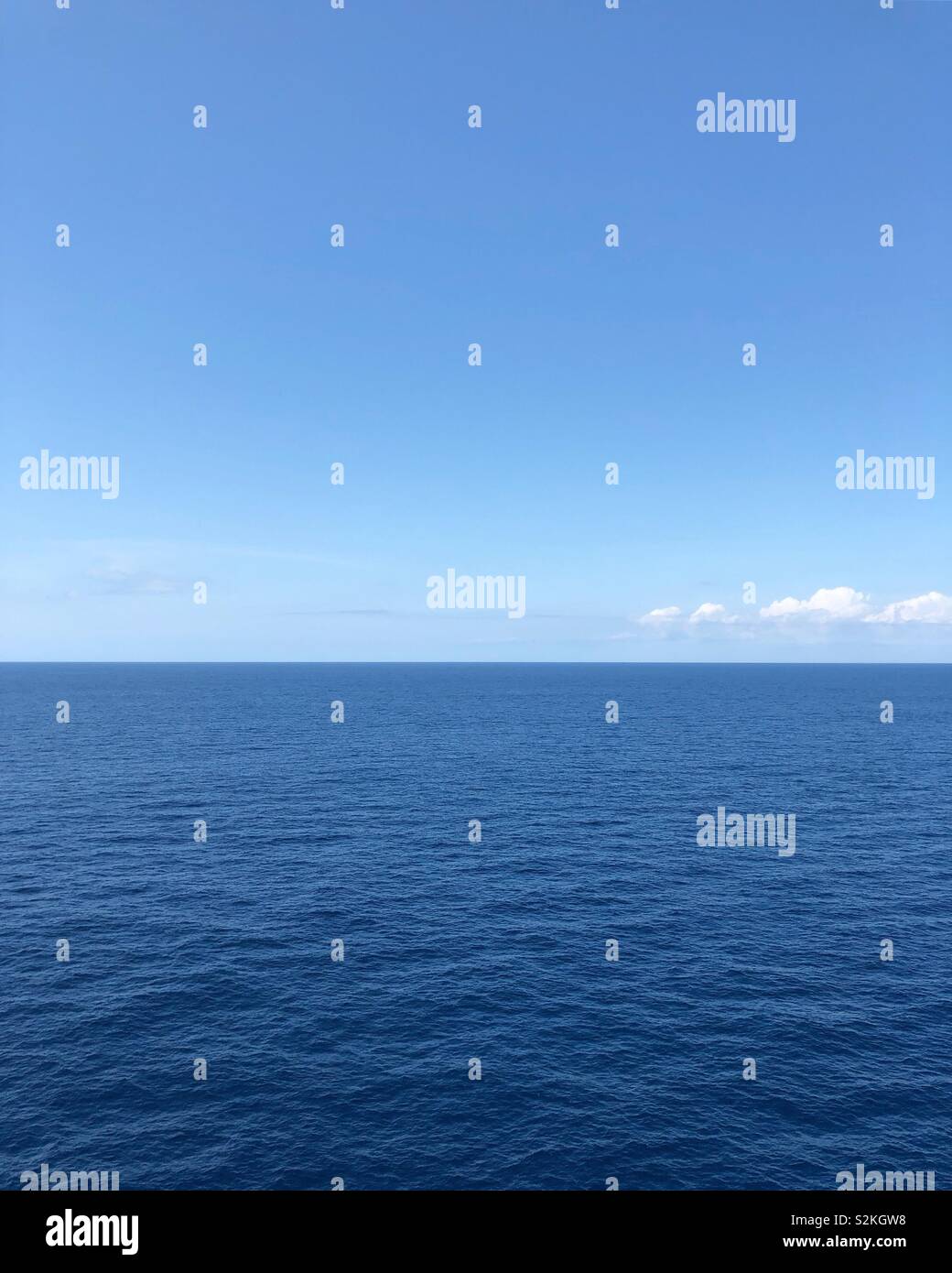 Ruhe oceanscape Stockfoto