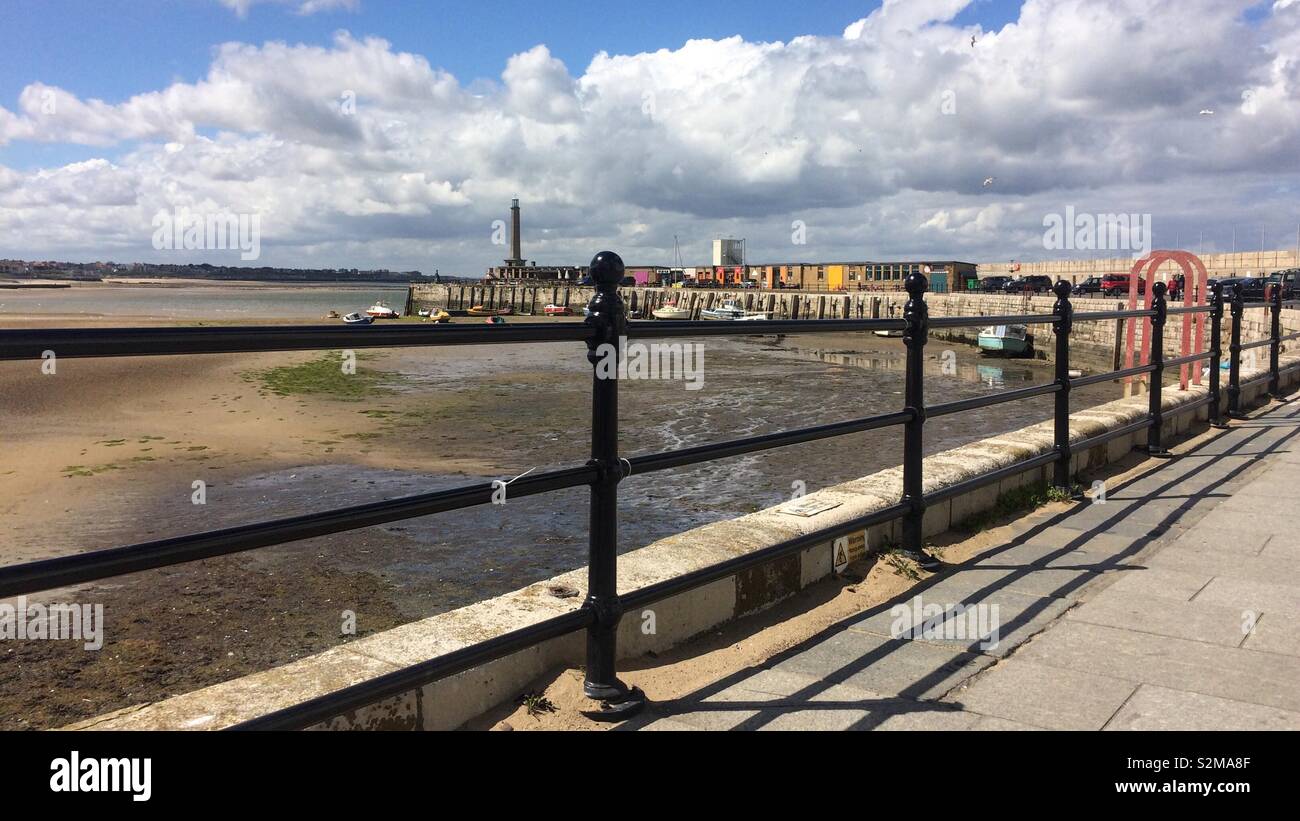 Margate-Hafen - Smartphone-aufgenommenes Stockfoto