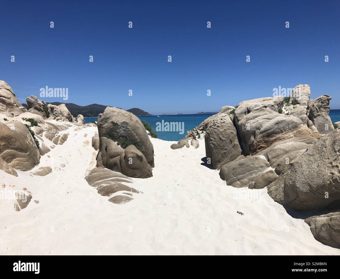 Sardinien-Strand Stockfoto
