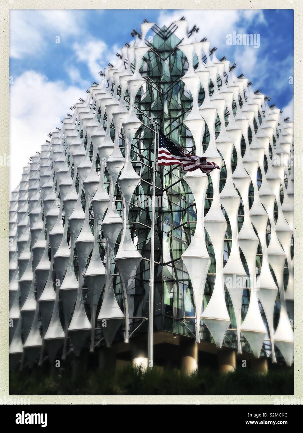 US-Botschaft, London UK. Stockfoto