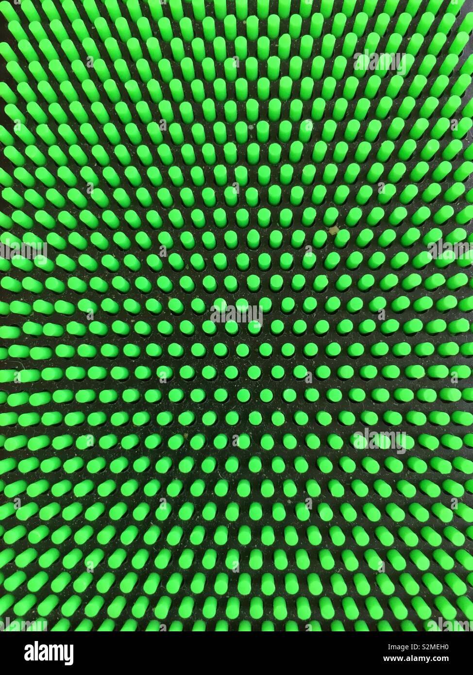 Grün dizzy pattern Dots Stockfoto