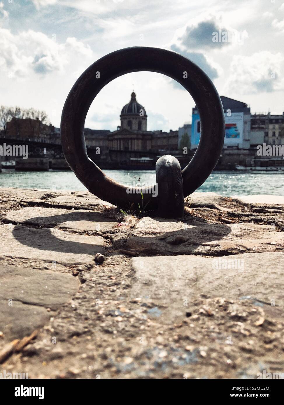 Paris, Ufer Stockfoto
