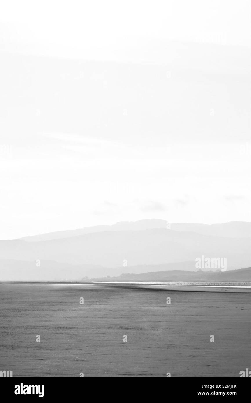 Snowdonia Strand gespült, Stockfoto