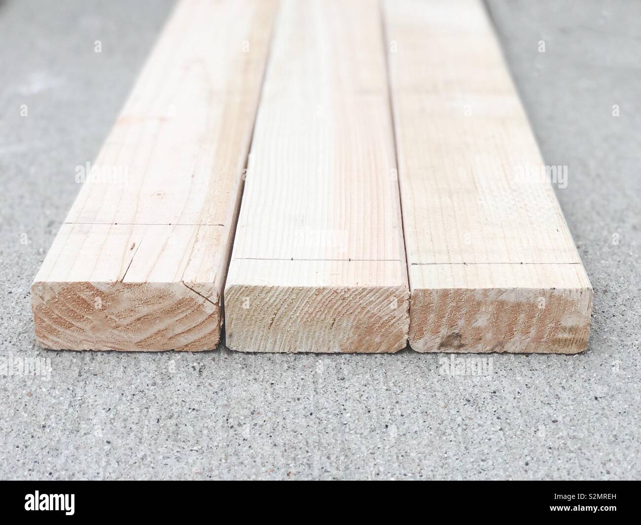 Holz Stockfoto