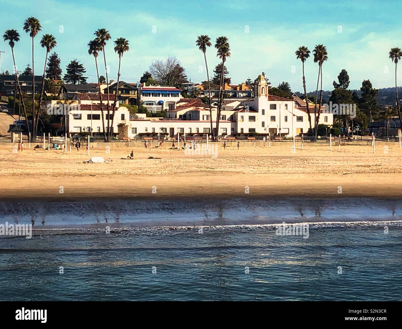 Sant Cruz Beach Kalifornien Stockfoto