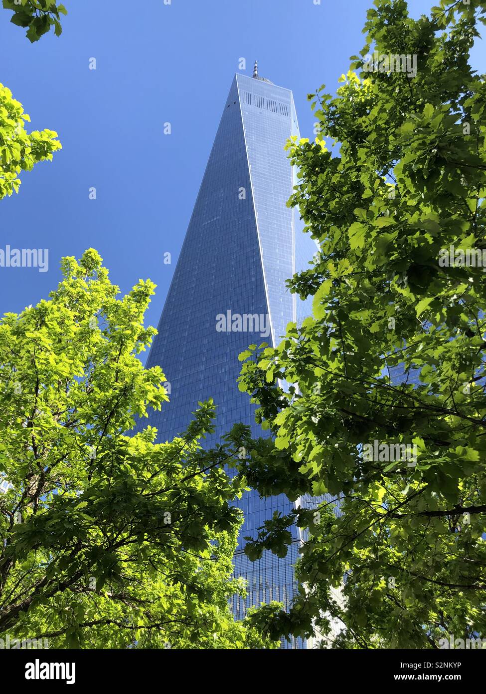 Freedom Tower, Ground Zero, 911 Memorial, 11. September 2001 Stockfoto