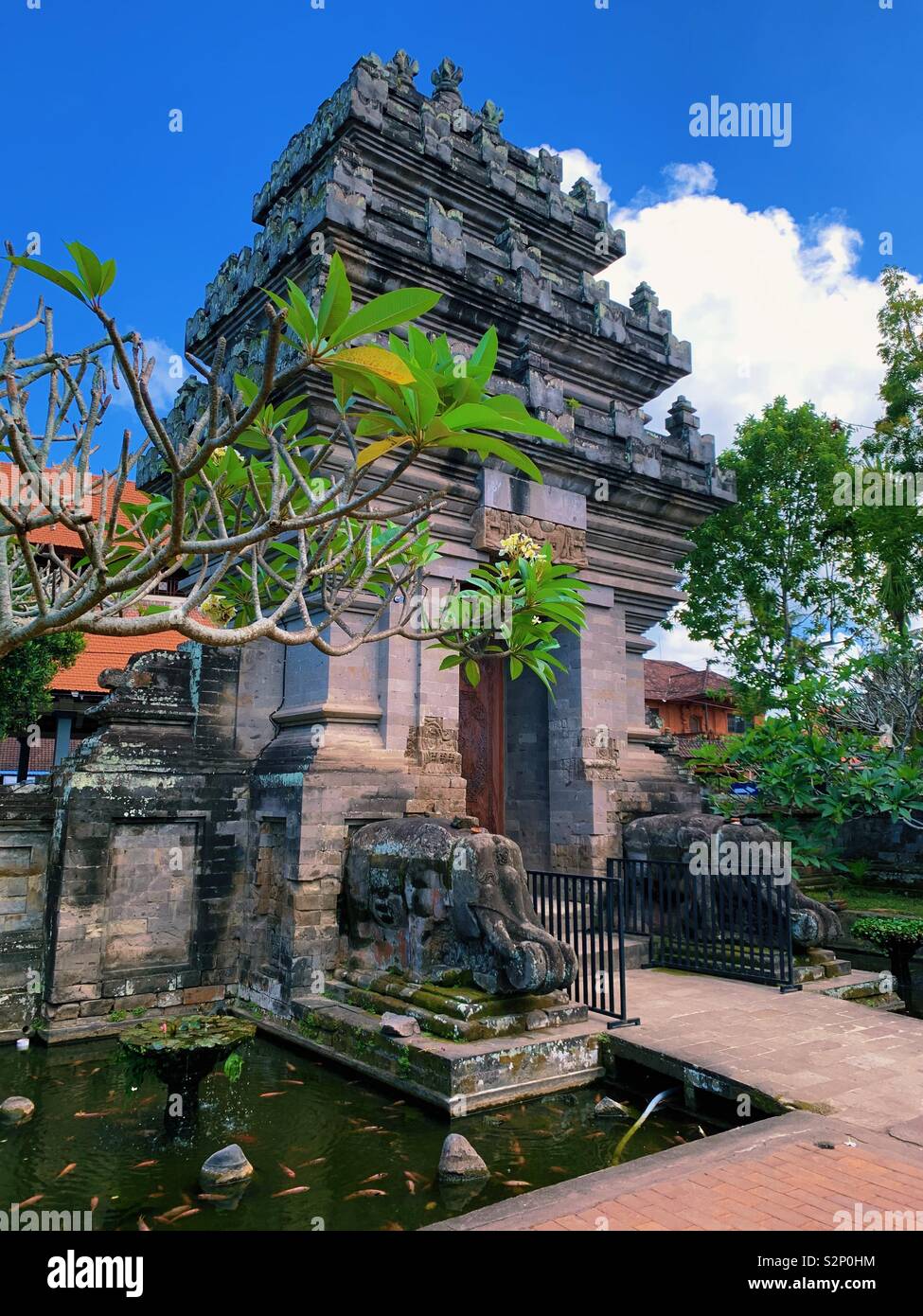 Hindu Tempel auf Bali, Indonesien Mai 2019 Stockfoto