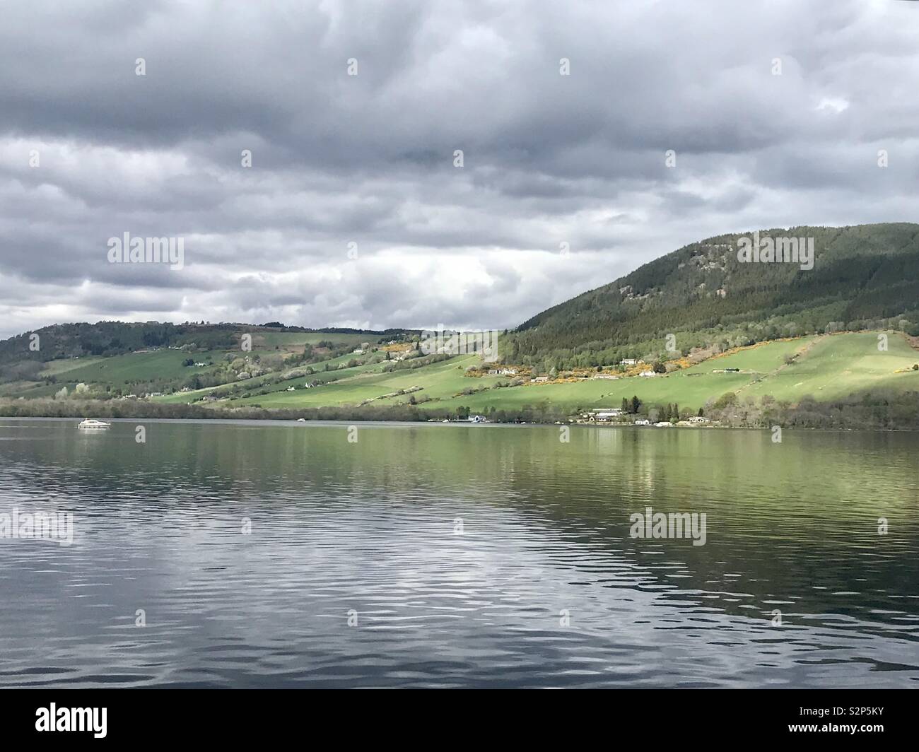 Lochness Schottland Stockfoto