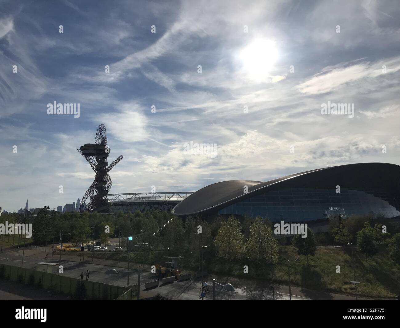 Olympiastadion London Stockfoto