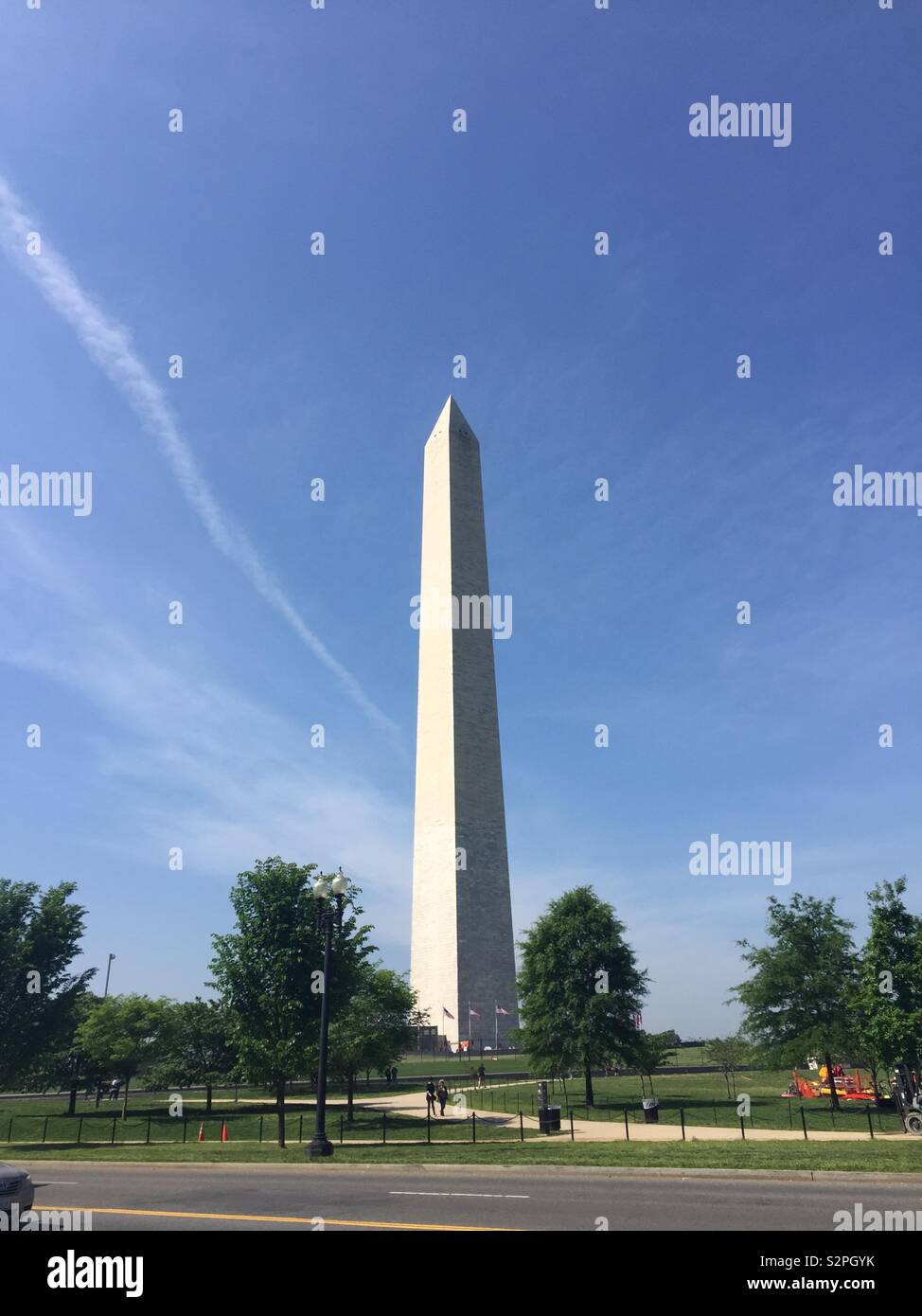 Obelisk DC Stockfoto
