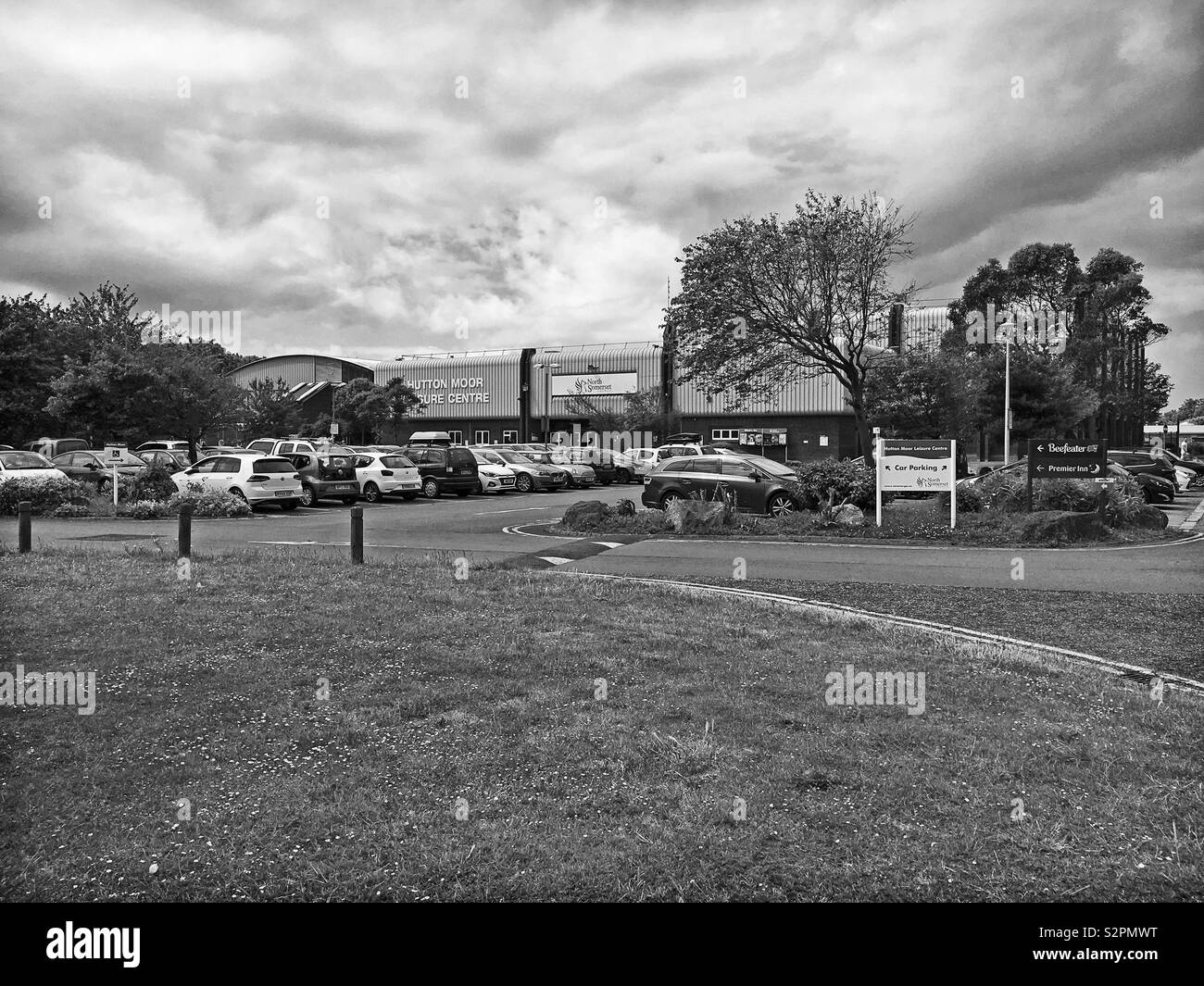 Hutton Moor Freizeitanlage, Weston-super-Mare, Großbritannien Stockfoto