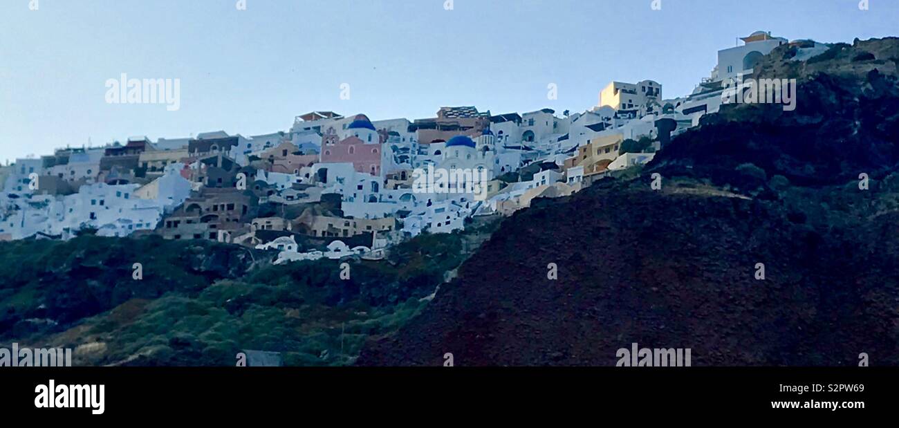 Oia Santorini Stockfoto Oia Santorini Stockfoto