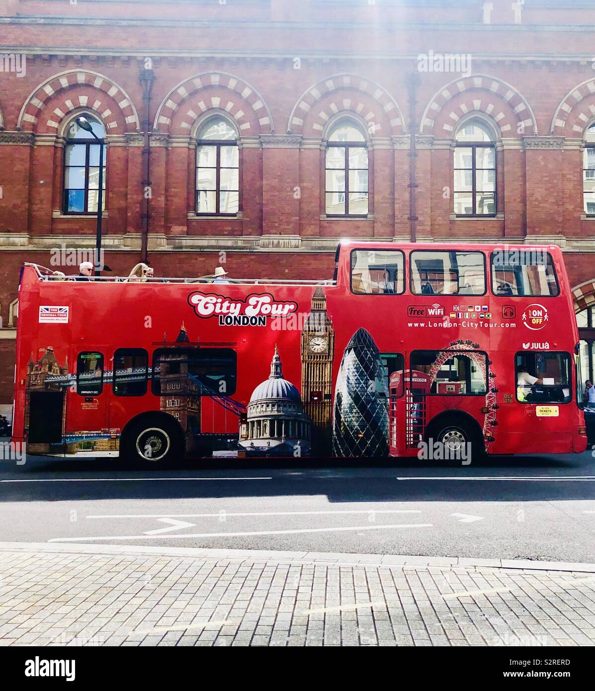 London Bus2019 Stockfoto