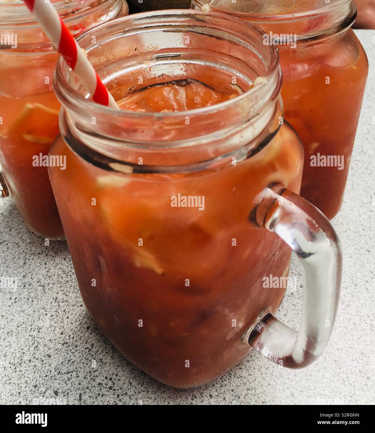 Bloody Mary hipster Stockfoto
