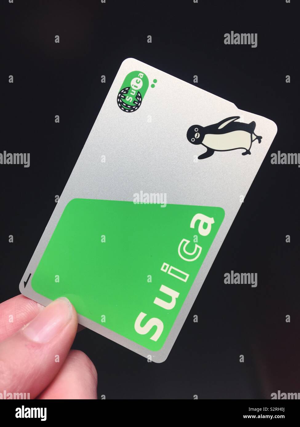 Suica, Tokyo travel card Stockfoto