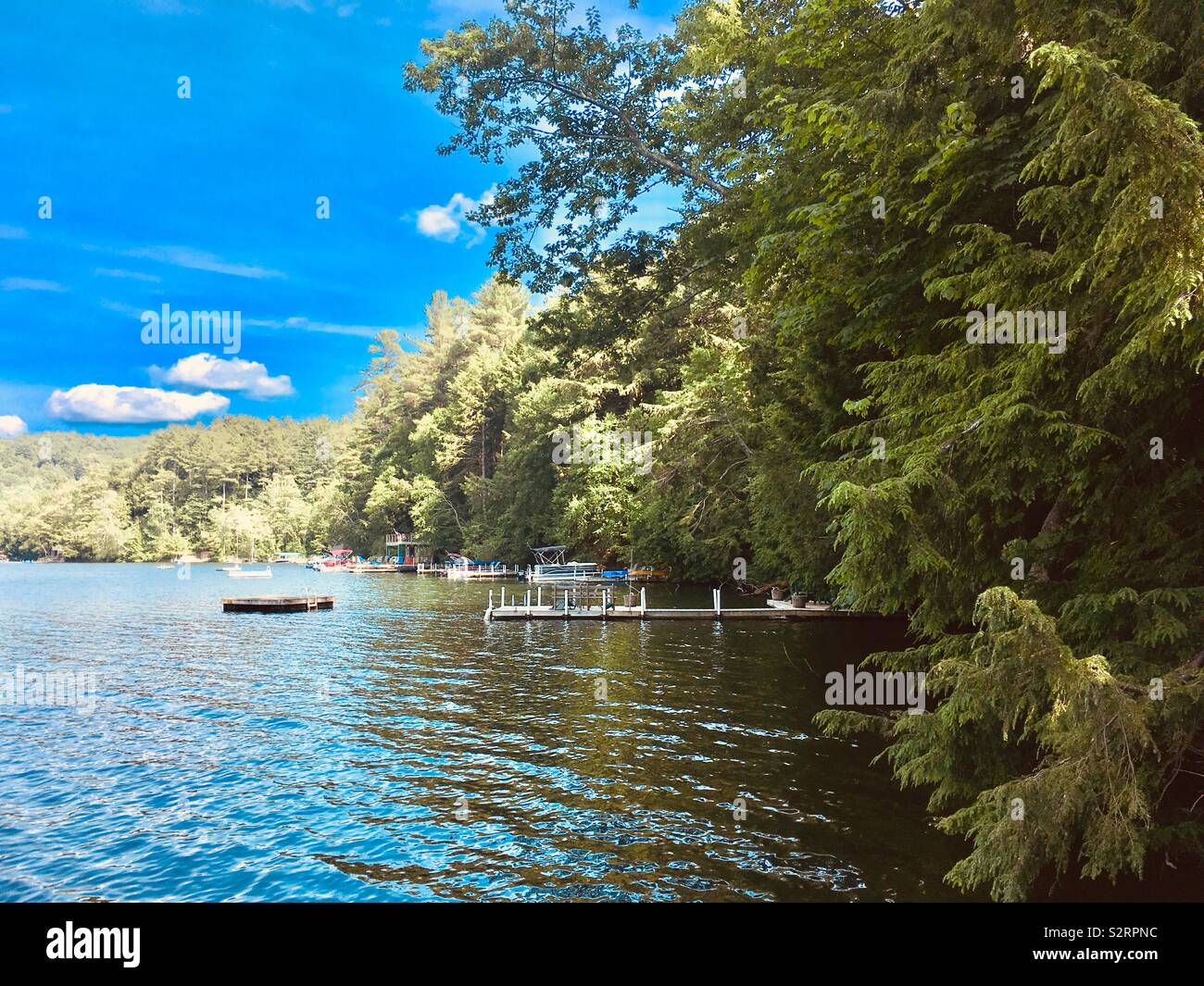 Floß Stockfoto
