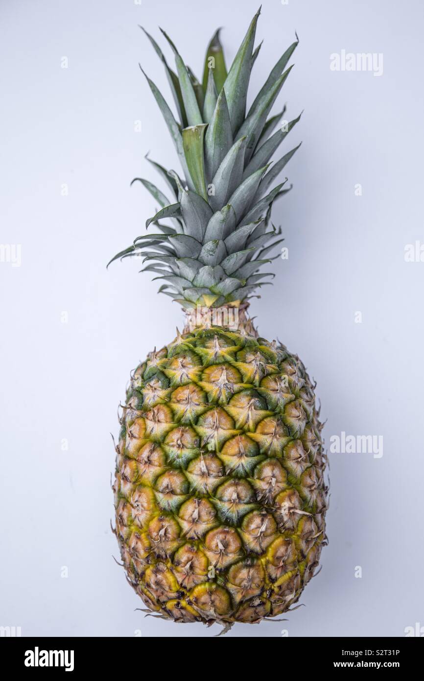 Nahaufnahme einer Ananas Stockfoto