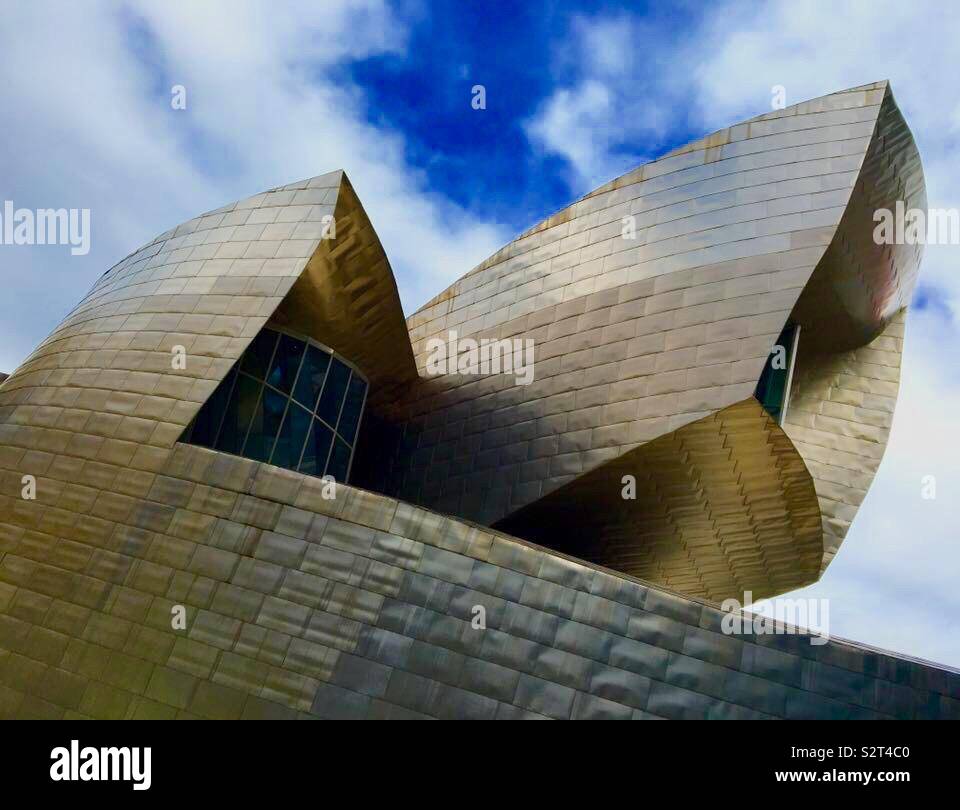 Guggenheim Museum in Bilbao Spanien - Smartphone-aufgenommenes Stockfoto