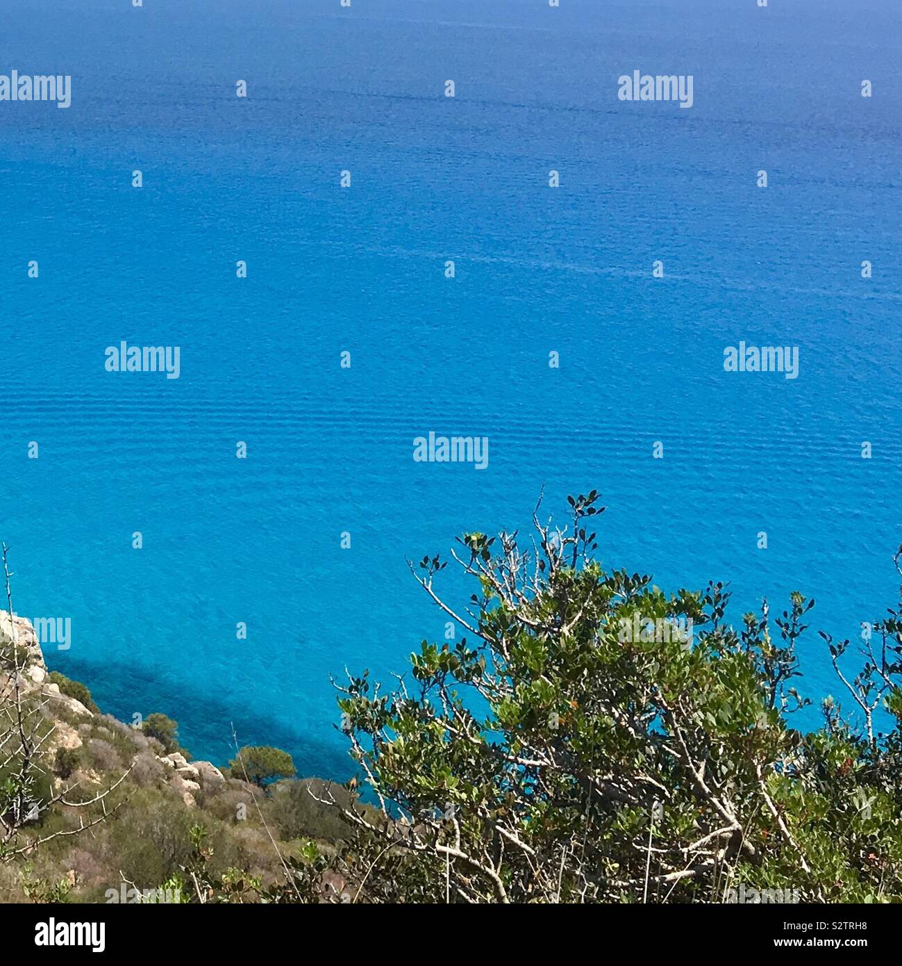 Sardische Seascape Stockfoto