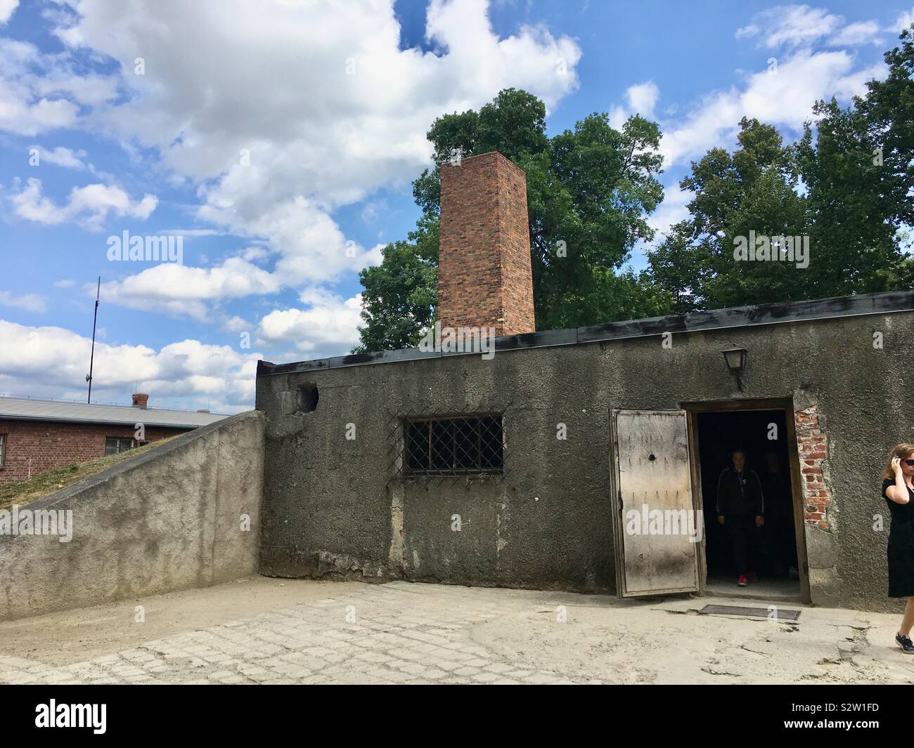 Auschwitz Stockfoto