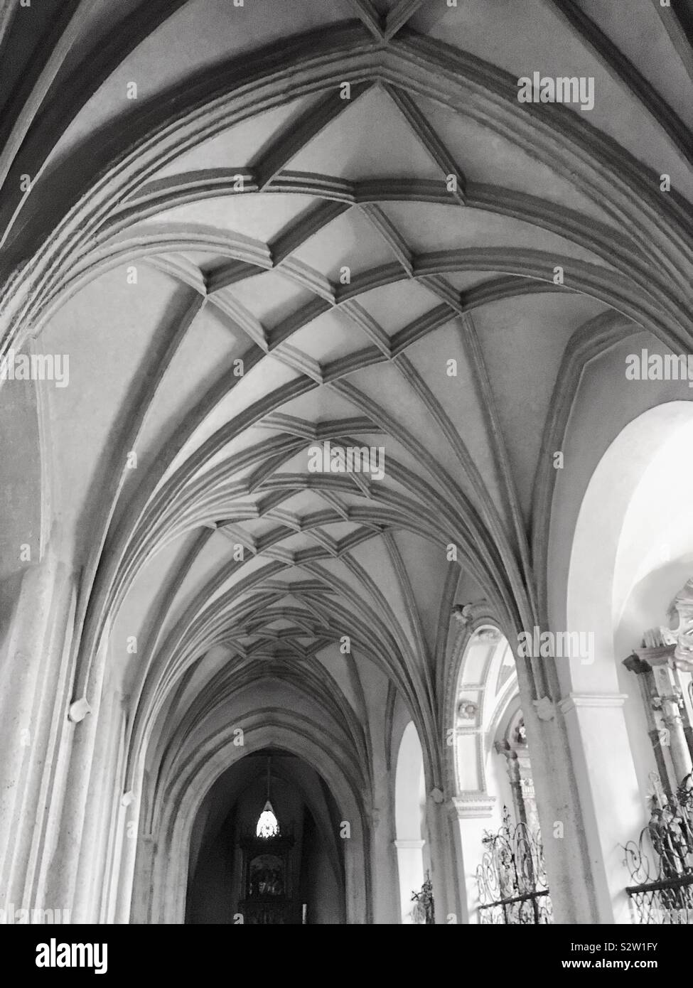 Salzburg Kloster - Smartphone-aufgenommenes Stockfoto
