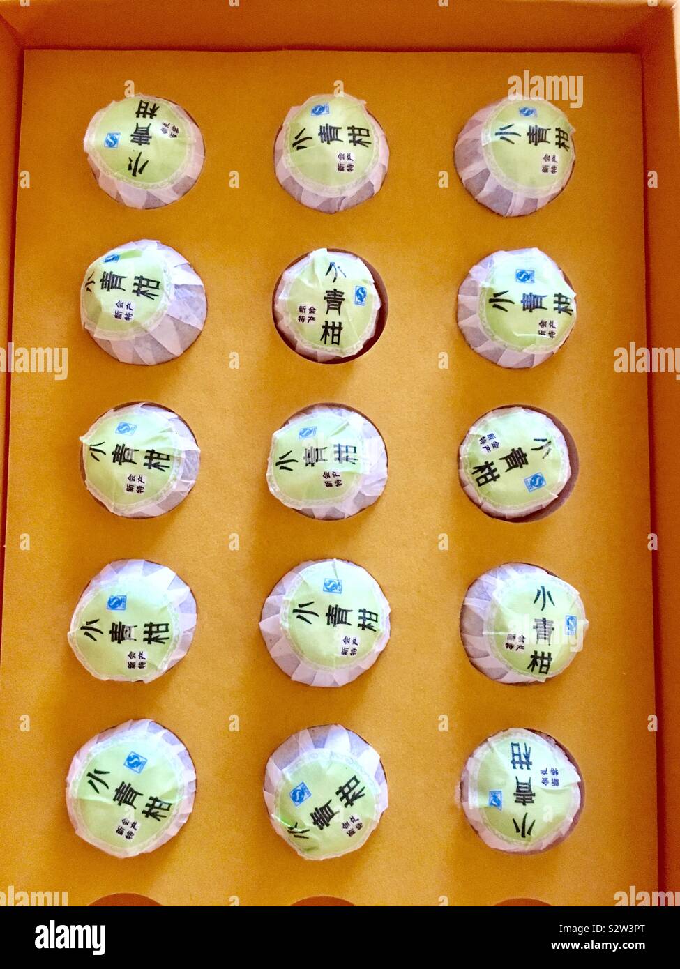 Chinesischer Tee - Smartphone-aufgenommenes Stockfoto