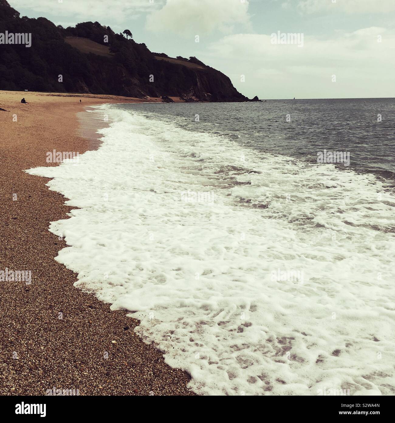 Blackpool Sands Beach, Dartmouth, Devon, England, Vereinigtes Königreich. Stockfoto