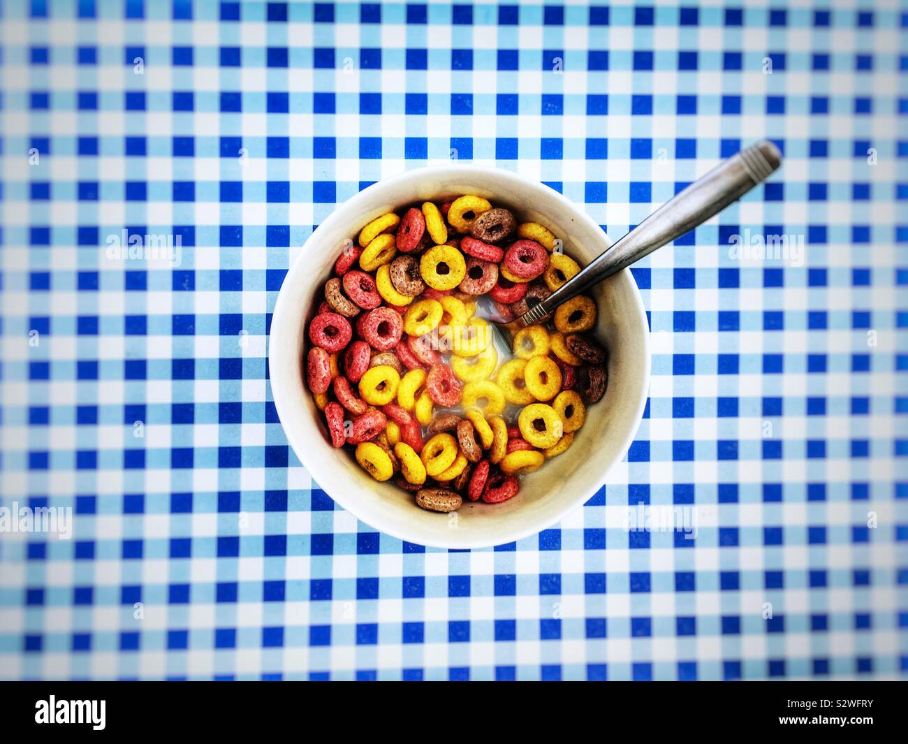 Kellogg's Fruit Loops Stockfoto