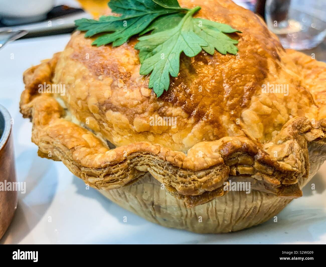 Steak pie Stockfoto