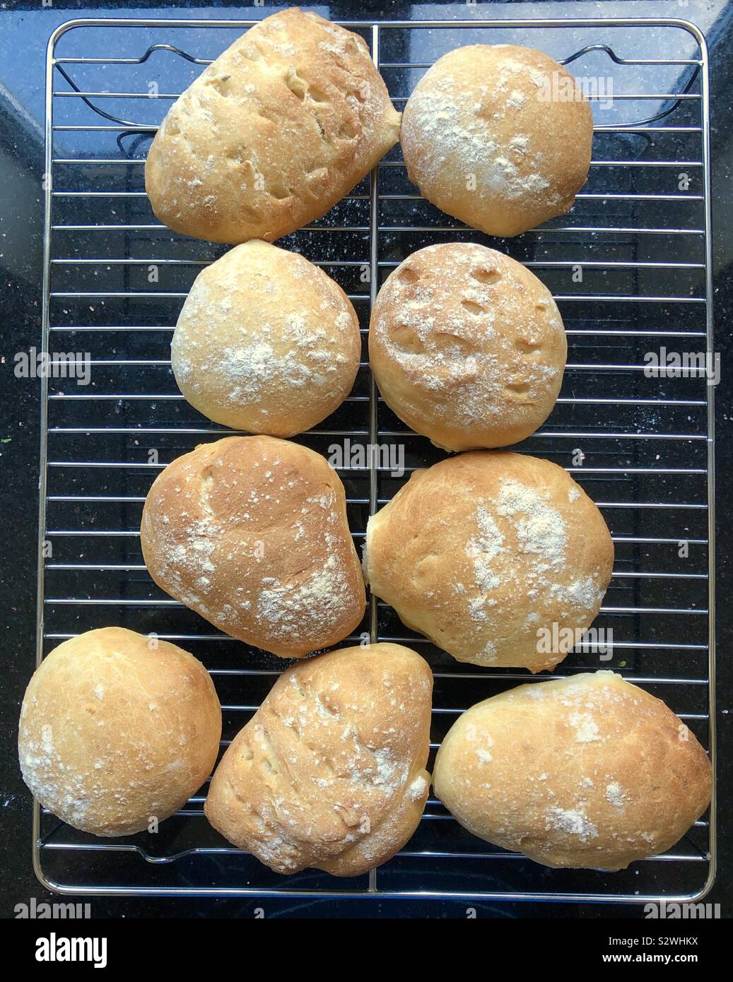 Tag backen Stockfoto