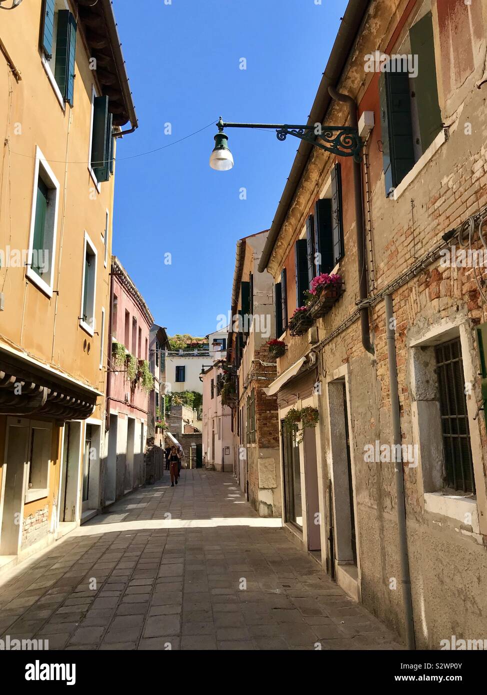 Schönen Strasse von Venedig, Italien, Europa Stockfoto