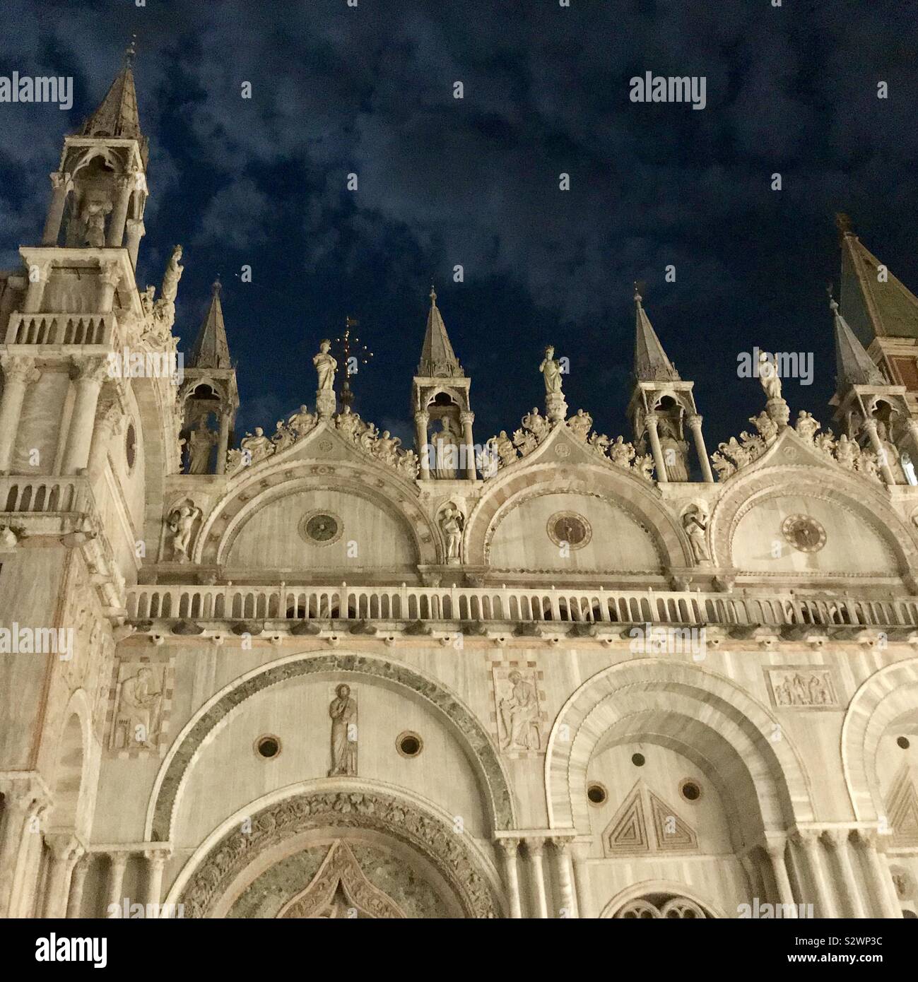 Basilika San Marco Italian-Byzantine, Kathedrale, St, Markierung, Quadrat, Venedig, Italien, Europa Stockfoto