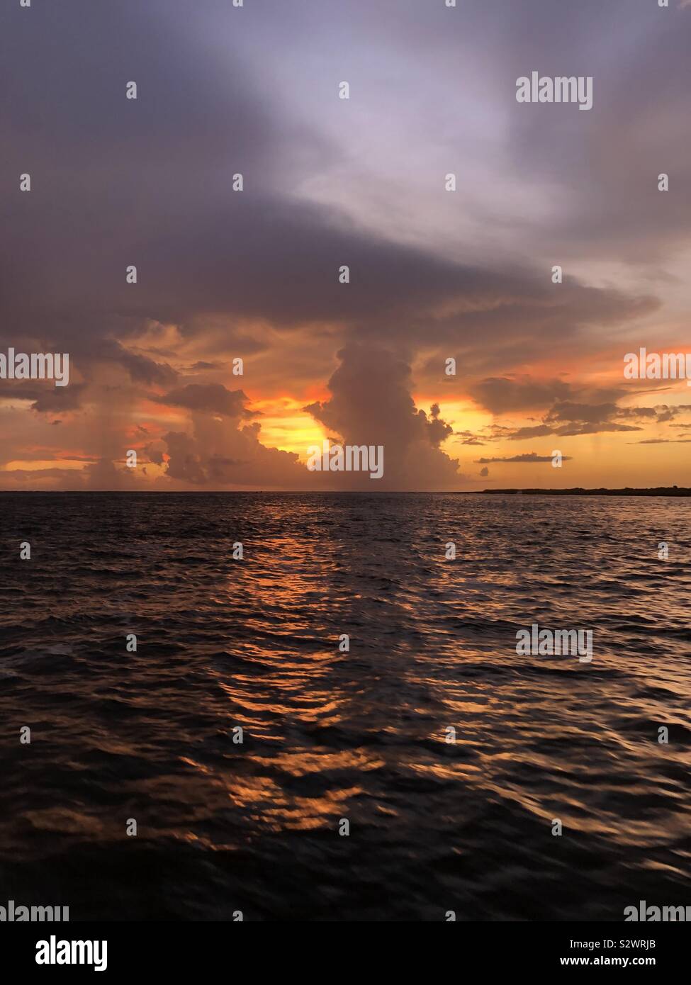 Vor dem Sturm Stockfoto