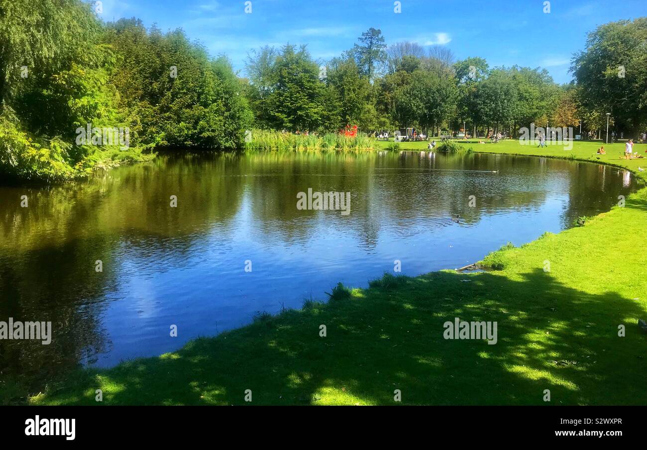 Vondelpark Amsterdam Stockfoto