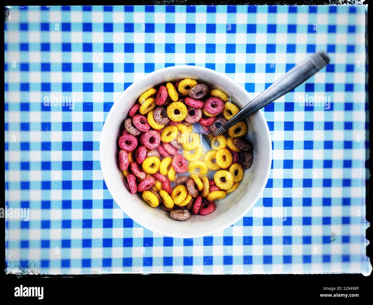 Kellogg's Fruit Loops Stockfoto