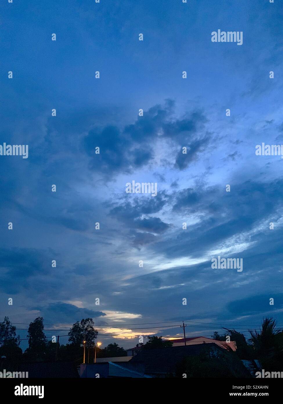 SKY VIETNAM Stockfoto