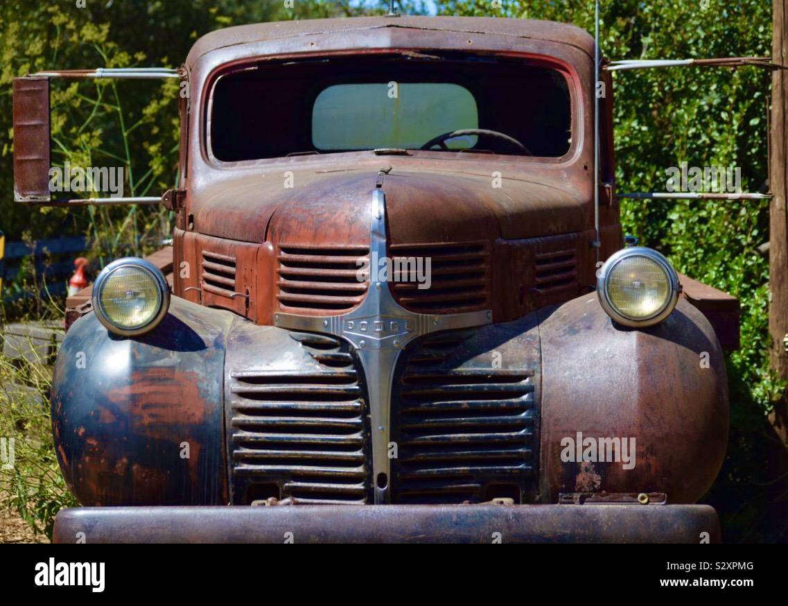 Alte Dodge Pickup Stockfoto