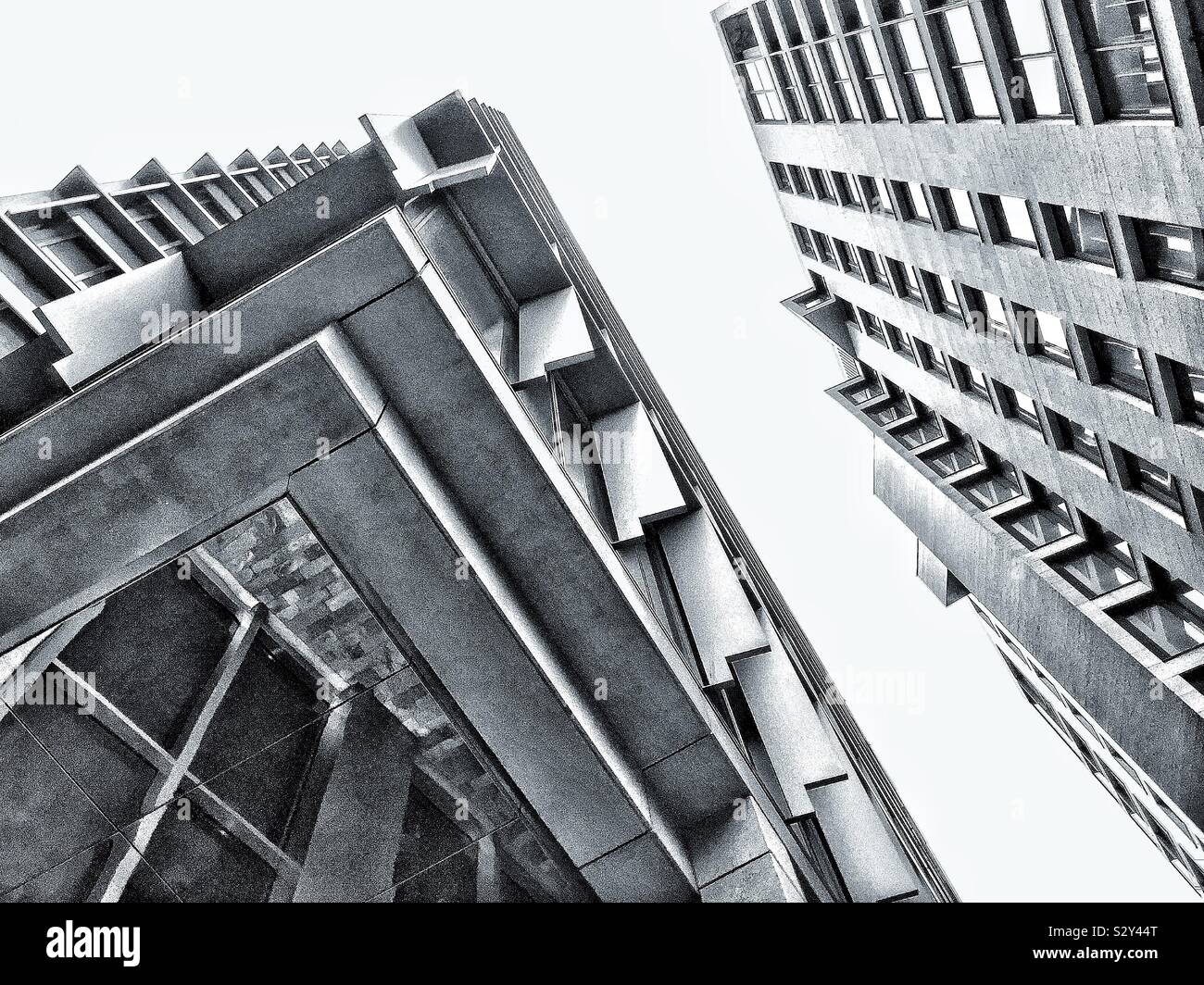 Bürogebäude an der Victoria Street London. Stockfoto