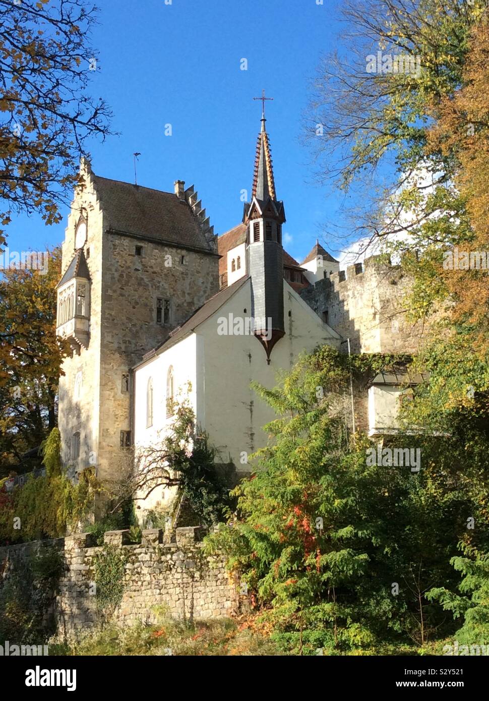 Ei Castle in der Nähe von Bernried, Niederbayern, Deutschland, Europa Stockfoto