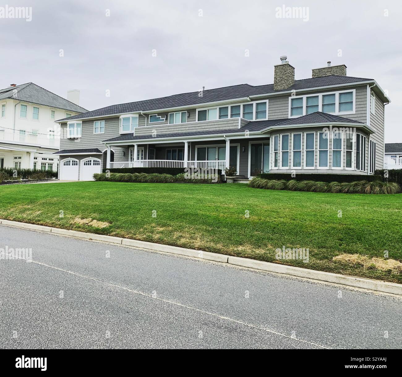 Ein Haus in Allenhurst, Monmouth County, New Jersey, United States Stockfoto