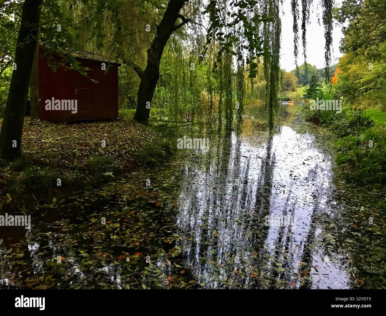 Glamping in Apolda. Worcester Stockfoto