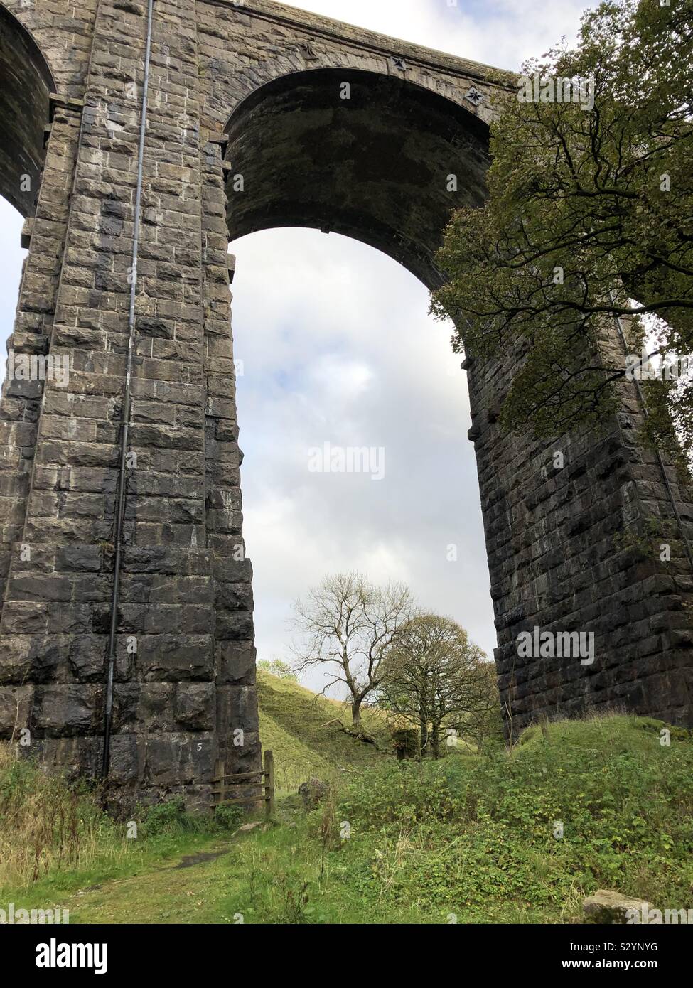 Dentdale Viadukt, Yorkshire Dales Stockfoto
