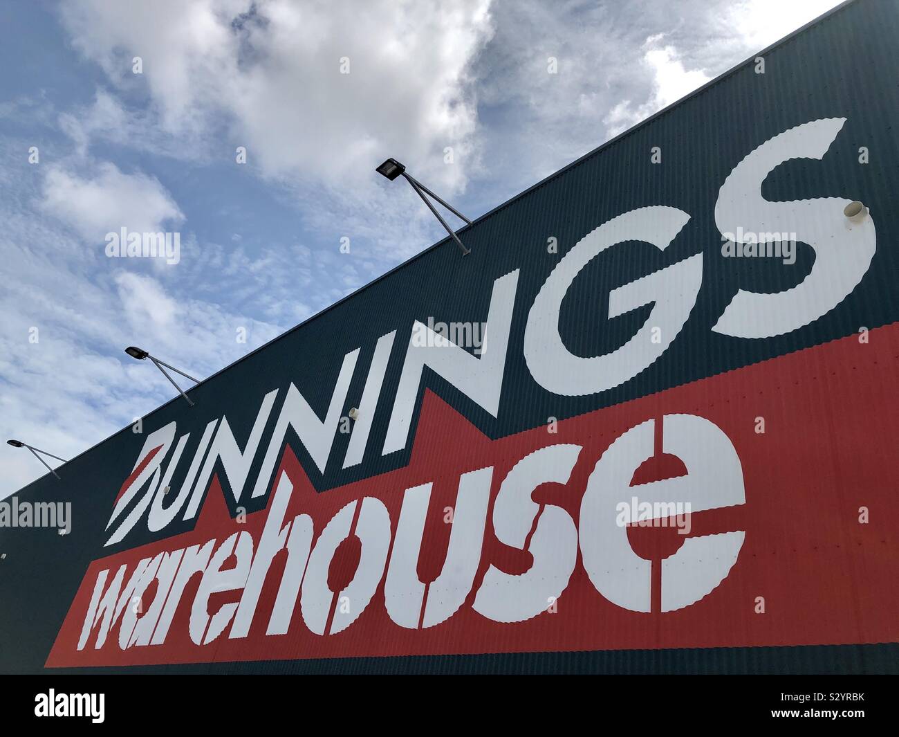 Bunnings Warehouse vorne Shop in Darwin, Australien. Stockfoto