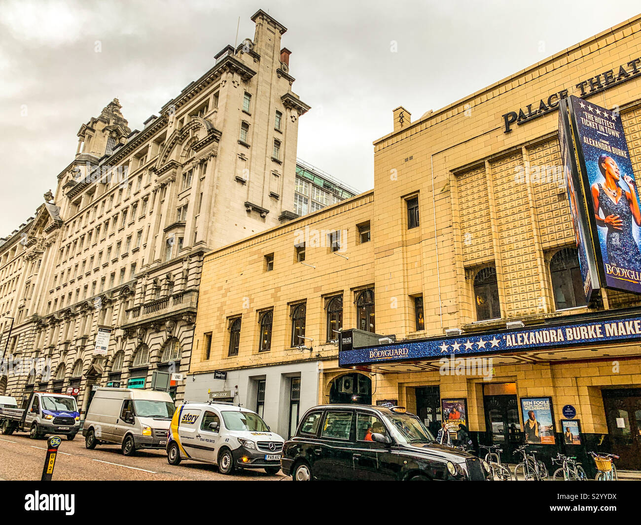 Das Palace Theatre auf der Oxford Road in Manchester City Centre Stockfoto