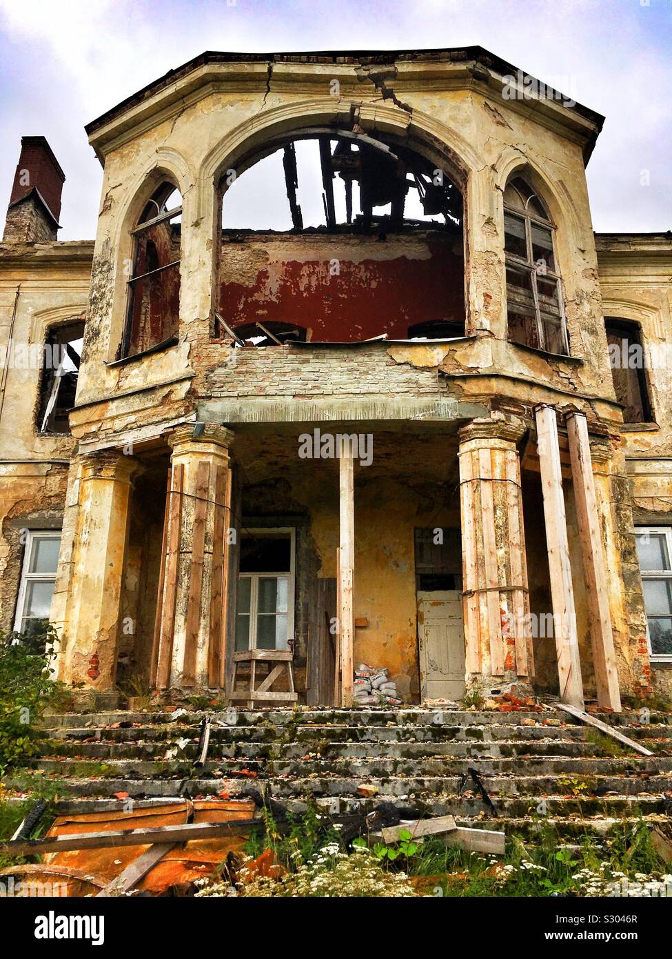 Malla Manor in Lääne-virumaa, Estland Stockfoto