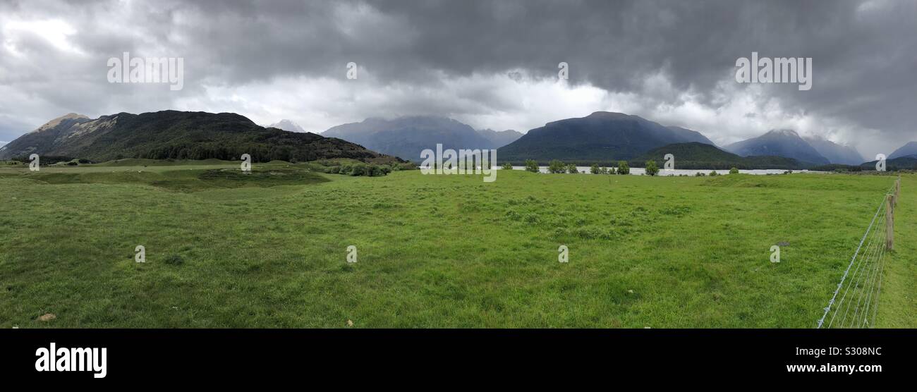Paradies ; Neuseeland - Smartphone-aufgenommenes Stockfoto