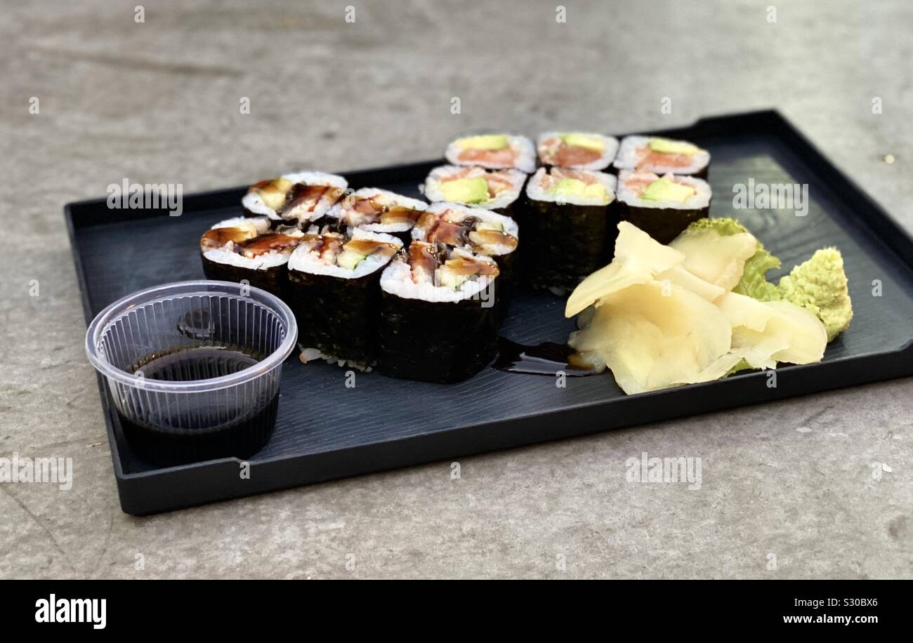 Sushi, Bangkok, Thailand Stockfoto
