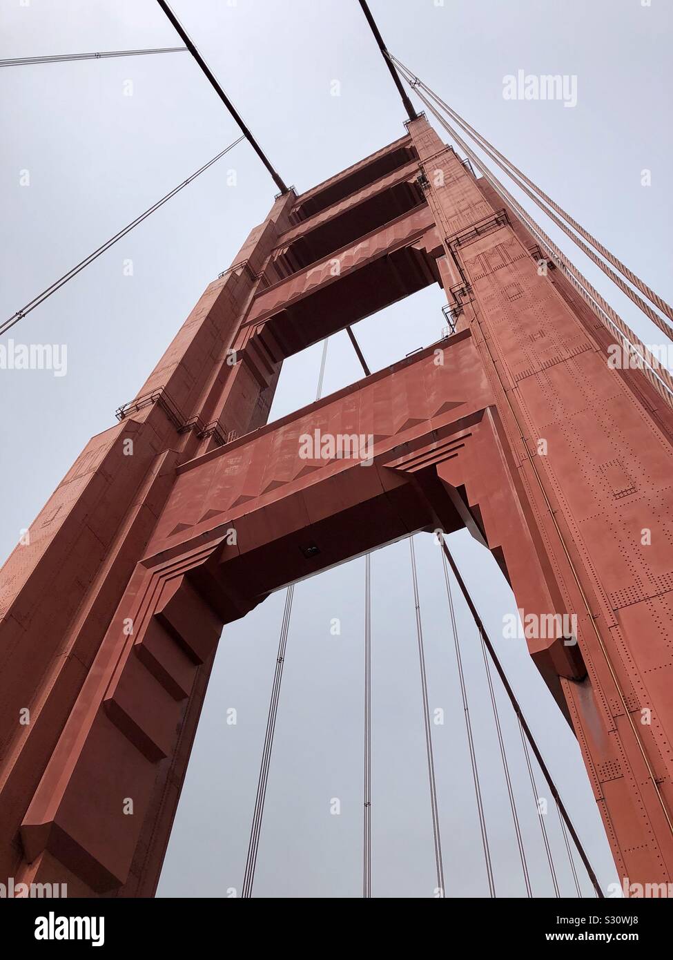 Golden Gate Bridge in San Francisco, USA. Stockfoto
