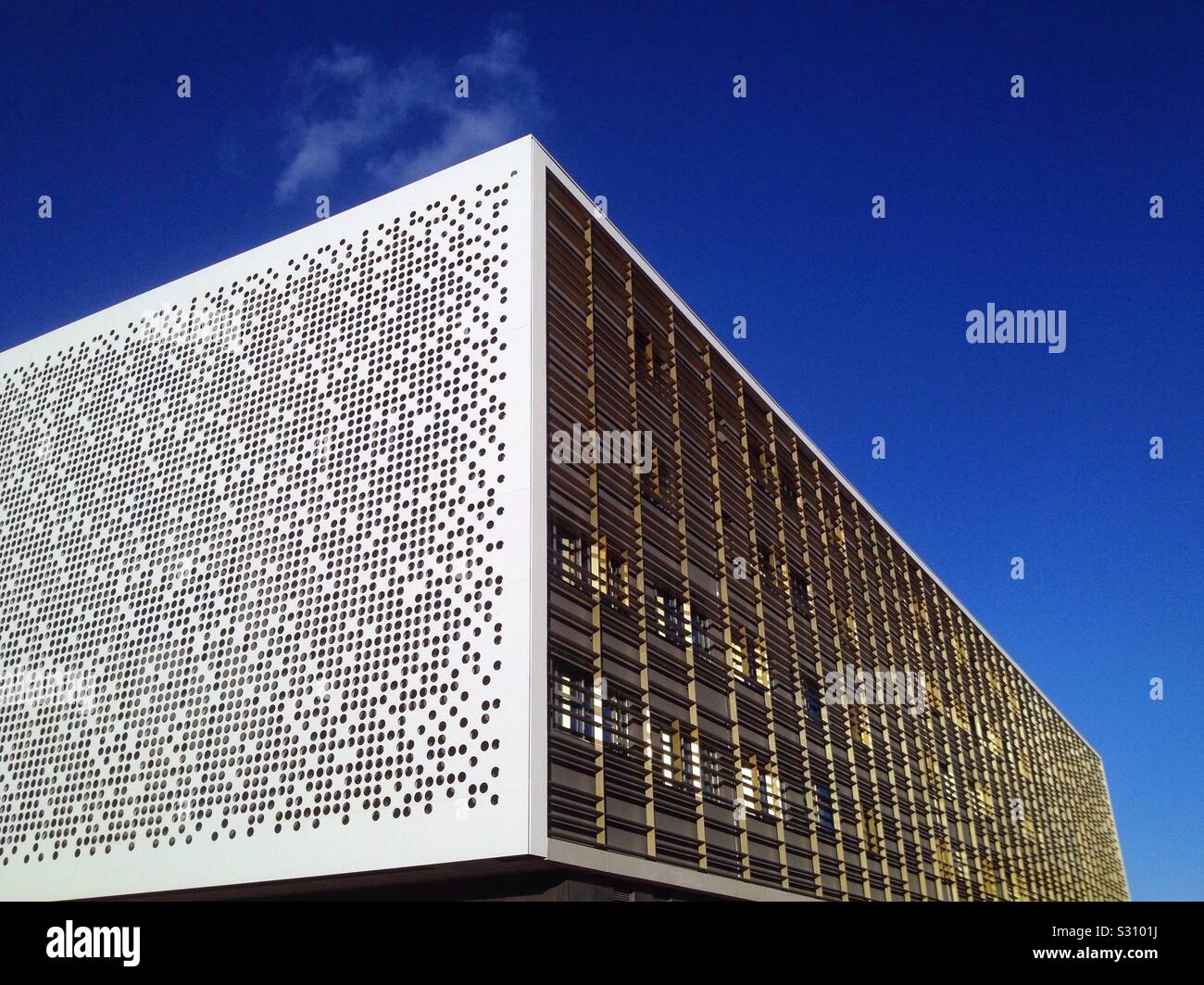 Modernes Gebäude, Wissenschaften Universität, Montpellier Frankreich Stockfoto